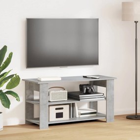 vidaXL Βάση τηλεόρασης Σκυρόδεμα Γκρι 100 x 40 x 50 cm