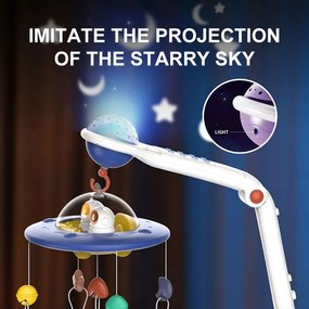 Μουσικό Μόμπιλε Bebe Stars Spaceship 860-120