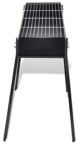 vidaXL Ψησταριά BBQ για κάρβουνα Βάση ορθογώνια 75 x 28 cm