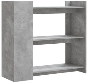 vidaXL Τραπεζάκι Κονσόλα Γκρι Σκυρ. 100x35x90 εκ. από Επεξ. Ξύλο