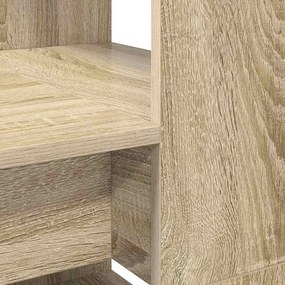 vidaXL Γραφείο Sonoma Δρυς 113 x 54 x 120 εκ. Επεξεργασμένο ξύλο