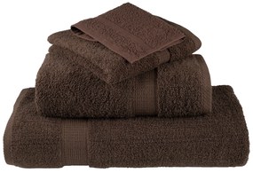 vidaXL Πετσέτες 2 pcs Καστανό 15 x 21 cm Βαμβάκι