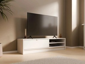Τραπέζι Tv Comfivo P104, Άσπρο, 150x37x40cm, 25 kg | Epipla1.gr