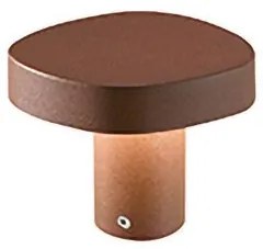 Επιδαπέδιο Φωτιστικό 10cm LED 7W IP54 3000K Home Zafferano-LD0483R3-Καφέ LD0483R3