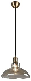 Φωτιστικό Οροφής Aldo R30731004 1xE27 28W Φ28 150cm Οld Βrass RL Lighting Metal, Glass