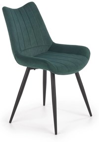 60-21111 K388 chair, color: dark green DIOMMI V-CH-K/388-KR-C.ZIELONY, 1 Τεμάχιο