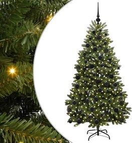 vidaXL Τεχνητό Χριστουγεννιάτικο Δέντρο 180 cm 300 LED Θερμό λευκό