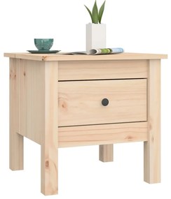 vidaXL Βοηθητικά Τραπέζια 2 τεμ. 40x40x39 εκ. από Μασίφ Ξύλο Πεύκου