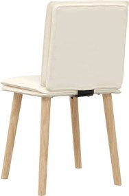 Καρέκλες Τραπεζαρίας vidaXL 2 τεμ Λινό