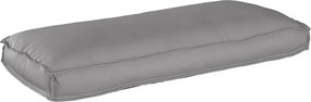 vidaXL Σετ μαξιλαριών Ύφασμα Όξφορντ Γκρι 120 x 50 x 52 εκ.