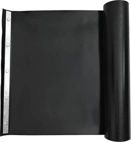 vidaXL Φράγμα ριζών Μαύρο 0,7 x 3 μέτρα Πολυαιθυλένιο