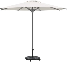 vidaXL Βάση ομπρέλας Art Deco Μαύρο Ø 45 x 39,5 εκ Σίδερο