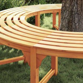 vidaXL Παγκάκι Δέντρου 2 pcs Φυσικό 160 x 80 x 45cm