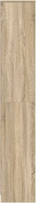 vidaXL Ντουλάπι Μπάνιου Sonoma Δρυς 30 x 33 x 190 εκ.