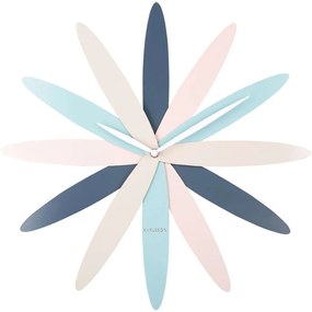 Ρολόι Τοίχου Bloom KA5945MC Φ45x4,5cm Multi Karlsson Metal