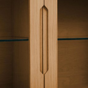 Kerteminde 3-Door Wall Cabinet Natural Oil