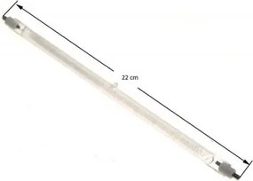 Λάμπα θέρμανης για σόμπα αλογόνου 400W 22cm