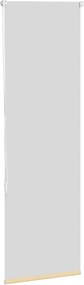 vidaXL Roller Blind Blackout Μπεζ 45x150 cm Πλάτος υφάσματος 40,7 cm