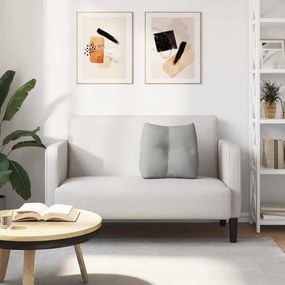 vidaXL Μαξιλάρι Πλάτης Σκίουρος Γκρί 45 x 24 x 50 εκ ύφασμα