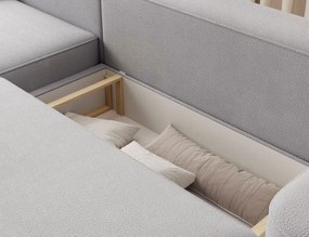 Γωνιακός καναπές Luxora-Gkri-Αριστερή