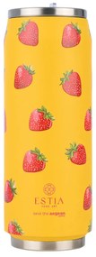 Θερμός-Ποτήρι Ανοξείδωτο Travel Cup Berry Bright Save The Aegean Estia 500ml-7x19εκ. 01-31190