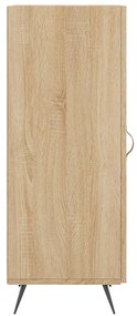vidaXL Ντουλάπι Sonoma Δρυς 34,5x34x90 εκ. από Επεξεργασμένο Ξύλο