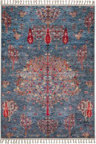 Χαλί Nomadian 5203 MLS Blue-Red Βιοκαρπέτ 80X150cm