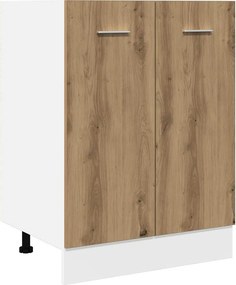 vidaXL Ντουλάπι "Lyon" από Τεχνητό Δρυ 60x46x81,5 εκ. από Τεχνητό Ξύλο