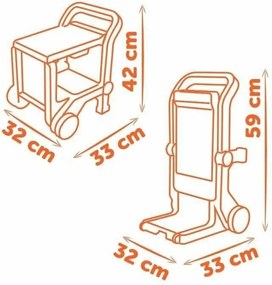 Σετ Καθαρισμού και Αποθήκευσης Smoby