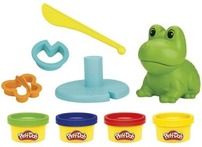 Πλαστελίνη - Παιχνίδι Βατραχάκι (Σετ 4Τμχ.) Play-Doh F6926 Multi Hasbro