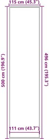 vidaXL Πατάκι Εισόδου Μπλε 115 x 500 εκ.