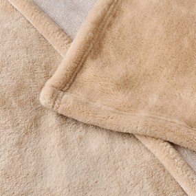 Κουβέρτα Βελουτέ King Size (240x260) Kentia Loft Yolanda 12 Beige