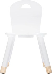 Παιδική καρέκλα Playful pakoworld λευκό 32x31.5x50εκ