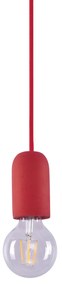 Φωτιστικό Οροφής Μονόφωτο Homelighting Iris 77-3577 Red