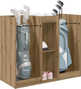 vidaXL Ντουλάπι Γκολφ Μονόχρωμο Artisan Oak 102 x 45 x 85,5 εκ