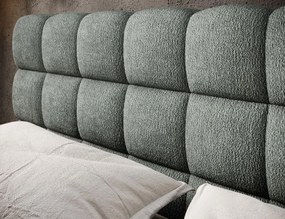 Επενδυμένο κρεβάτι Cloud-Olive-180 x 200