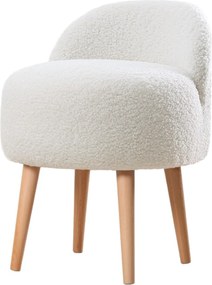 Pouffe Rufmee - White White