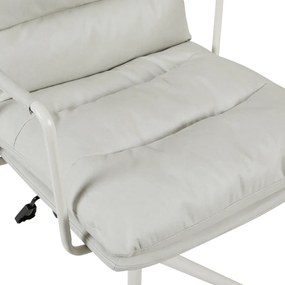 Καρέκλα γραφείου διευθυντη Kreno pakoworld PES γκρι 56x67x89-97εκ