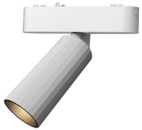 Σποτ Μαγνητικής Ράγας Bisqit VK/04471/TR/W/DW 40V Ultra Slim LED 14W 2700K-6000K 906lm 24° CRI>90 IP20 White VKLed