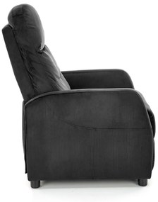 FELIPE 2 recliner color: black DIOMMI V-CH-FELIPE_2-FOT-CZARNY