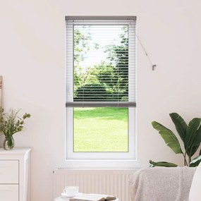 vidaXL Βενετσιάνικες Ρόδες Ασημί 175 x 60 εκ Αλουμίνιο