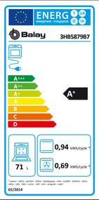 Φούρνος Balay 3HB5879B7 3600 W 71 L