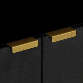 vidaXL Ραφιέρα Μαύρη 60x33x75 εκ. από Επεξεργασμένο Ξύλο