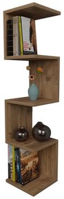 Ραφιέρα τοίχου Zigzag oak μελαμίνης 25x25x109εκ 25x25x109 εκ.