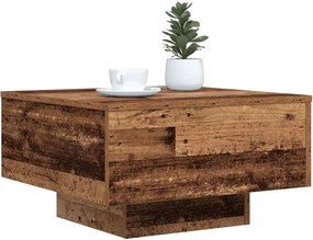 vidaXL Παλαιωμένο ξύλο 55 x 55 x 31 εκ Επεξεργασμένο Ξύλο