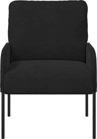 vidaXL Καναπέδες με μαξιλάρι 55cm Μαύρο Κόντρα πλακέ