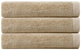 Πετσέτα 02.101.10 Beige Cryspo Trio Towels Set 100% Cotton