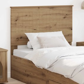vidaXL Κεφαλάρι με κεφαλάρι Artisan Oak 100 cm Επεξεργασμένο ξύλο