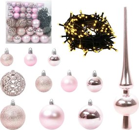 vidaXL Τεχνητό Χριστουγεννιάτικο Δέντρο με 300 LED Λευκό 210 cm