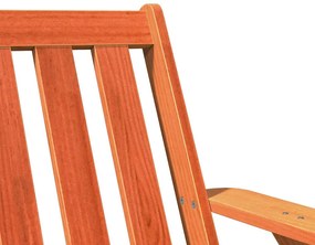 Καρέκλες Adirondack κήπου 2 τεμάχια κερί καφέ 75x77x77 cm - Καφέ